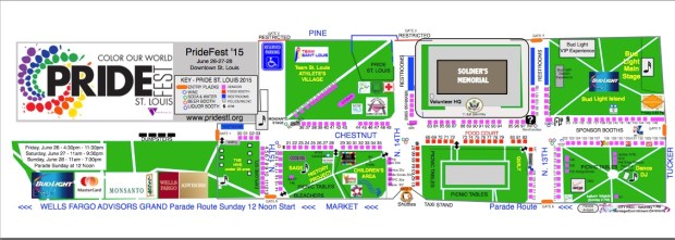 Pridefest Map