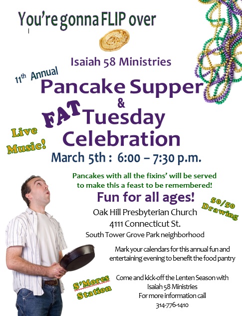 Isaiah 58 Pancake Supper